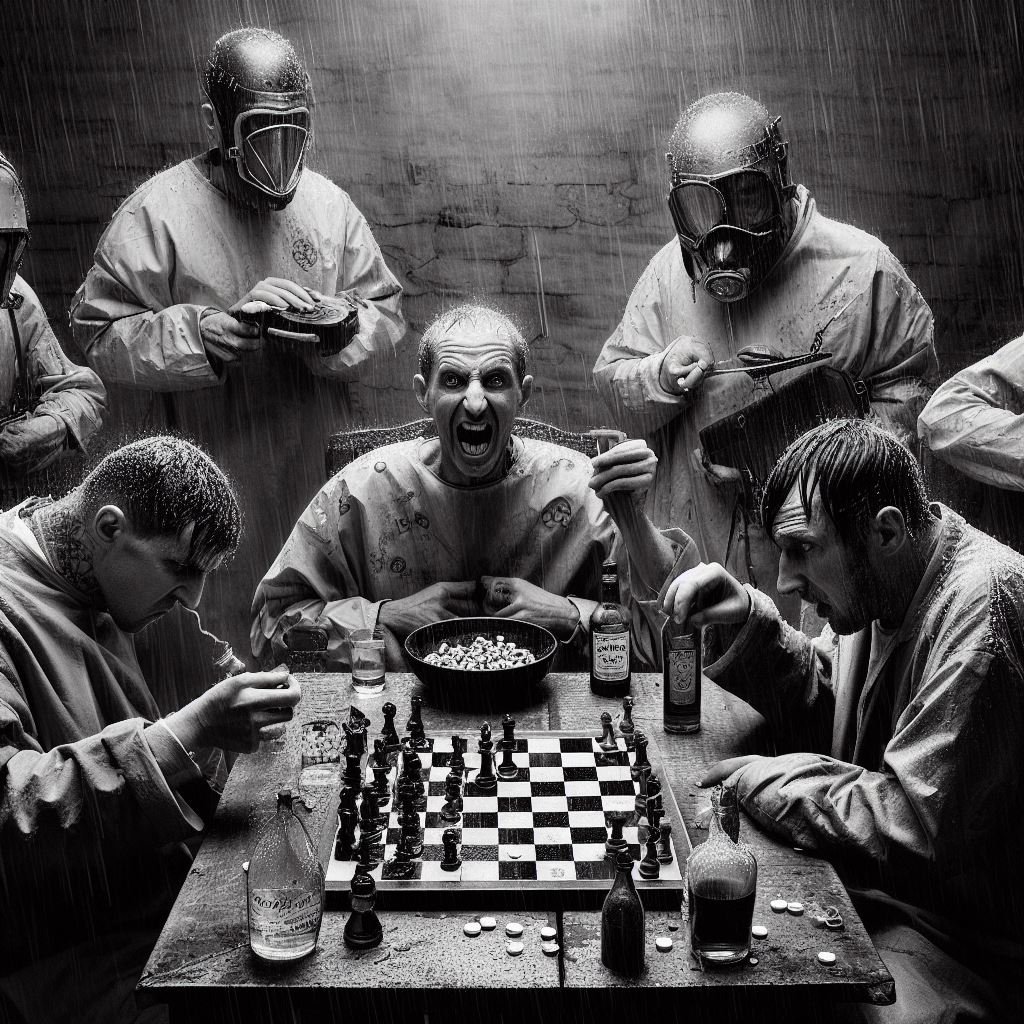 addict3d2findom's tweet image. Went to my local chess club last night . . . took a few pics:
#aiart #aichess #chesshumor #chess