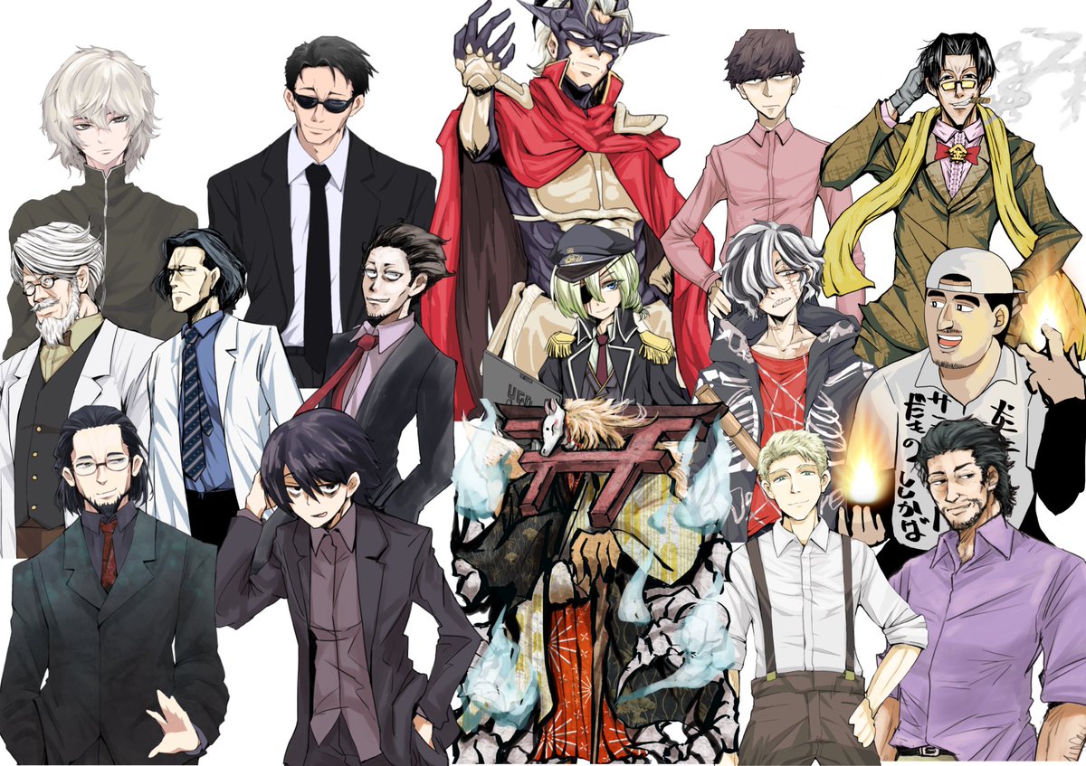 怪人シシカバが一番まともな服装してる 