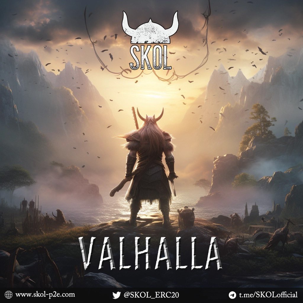 CryptoMug420's tweet image. Viking season is approaching so make sure you check out $SKOL ⚔️
Chart looks extremely bullish:-
dextools.io/app/en/ether/p…

Review the upgraded Gitbook/Whitepaper 
skol.gitbook.io/skol/   👀 🌟 

Valhalla Island Metaverse is CLOSE🏝️ 
3 AMAs to be hosted in Metaverse 👀
A huge…