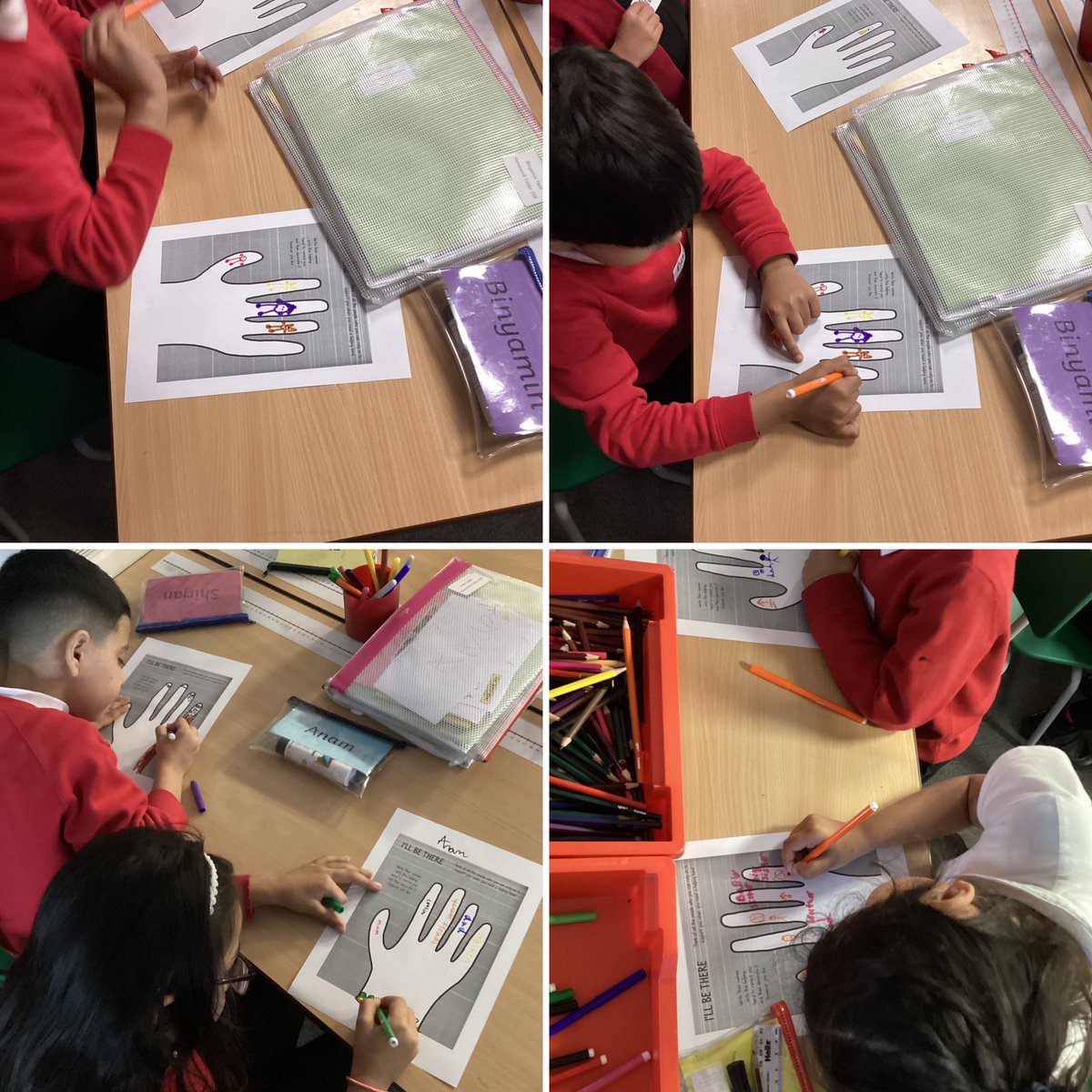 StMarysCofEPri1's tweet photo. Y2: Visit from Wakefield CAMHS working through how our emotions affect our mental health and well-being! #livingincommunity #findingourvoice https://t.co/VZQ9f9PJ2V