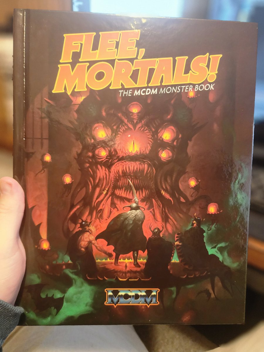 So this arrived from <a href="/helloMCDM/">Hello MCDM</a>! I've had the PDF for a while, but there is something special about having a physical copy to hold. I look forward to using this!