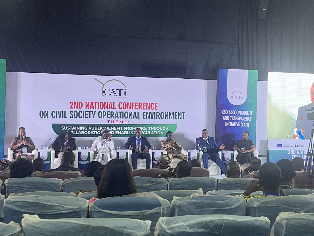 benolugbuo's tweet photo. #CSOconference2023 Plenary Panel on “Opportunities & Resources for CSO Strengthening”. Different orgs including @INGOforum_ng @nnngo @accessbank_help @wacsi @palladium have different resources supporting CSOs in Nigeria. Please reach out to these orgs to discuss further! https://t.co/GIcGPNwVV0