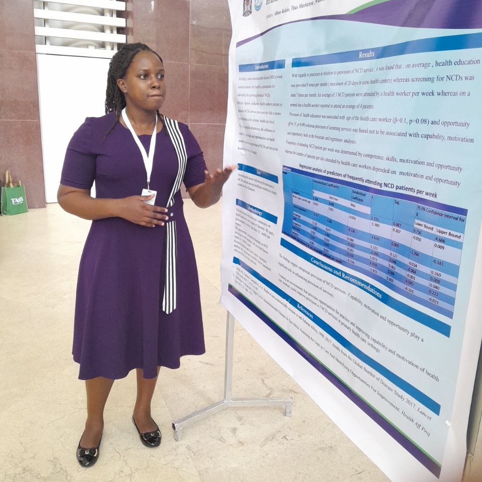 Throw back with Poster Presentation about the factors influencing the NCD services provison among Healthcare workers at healthcenters  in Tanzania.
Their capabilities, Motivation and opportunities are important factors influencing their service provison.
#NCDRegionalConference.