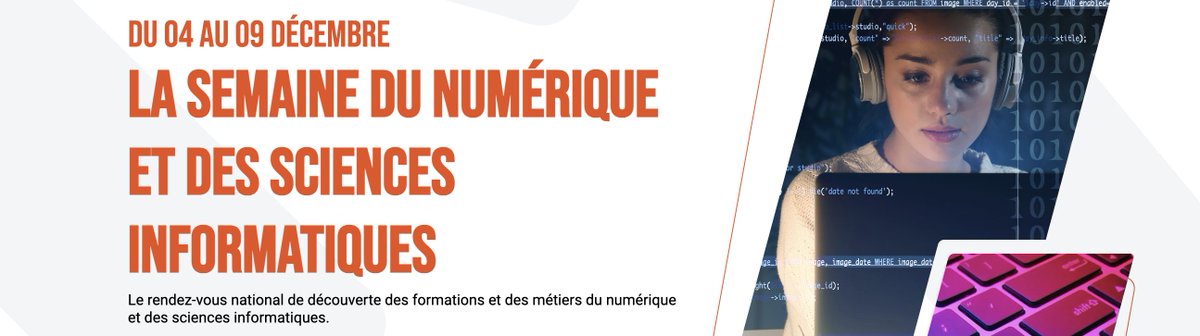 inria_sophia's tweet image. 📢 Enseignantes 👩‍🏫&amp;amp; enseignants👩‍🏫, vous souhaitez accueillir des scientifiques dans votre classe pour la 1⃣ère semaine du #numérique et des sciences #informatiques❓ 
➡️Contactez-nous 📨chiche-sam@inria.fr
✅Programme #1Scientifique1ClasseChiche ! 
chiche-snt.fr
#NSI
