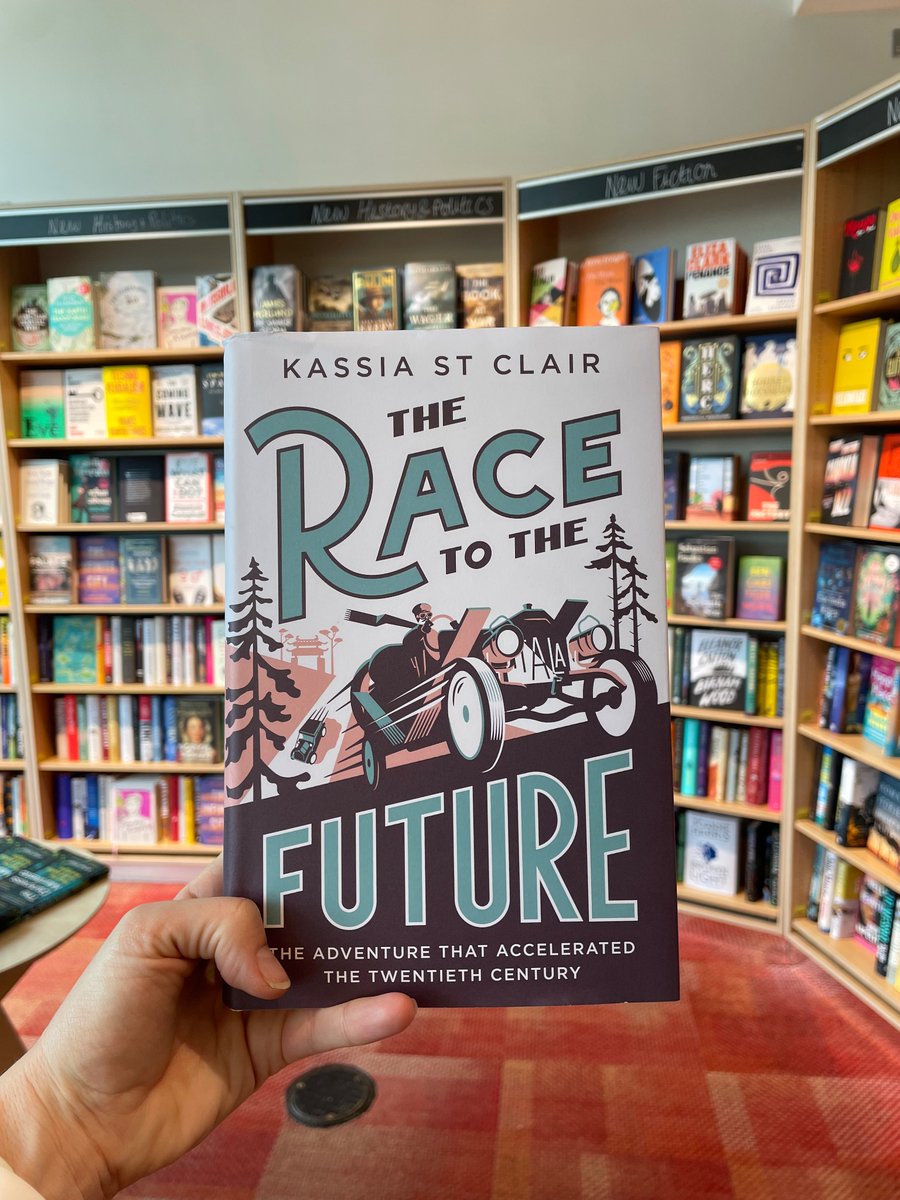 Happy UK publication day to THE RACE TO THE FUTURE. The incredible true story of an automobile journey across 8,000 miles in 1907 and the birth of a tumultuous new world 🏎️📖