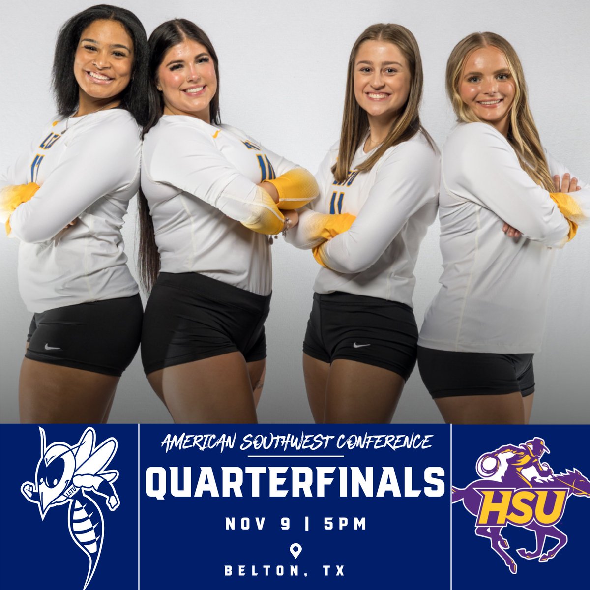 ASC Quarterfinals start today! Looking to advance to the semifinals with a win tonight! #LeTourneauBuilt