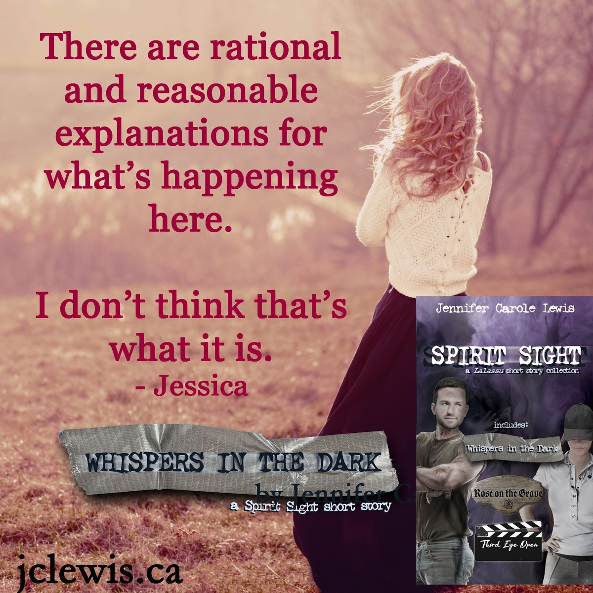 Jessica believes in ghosts and is determined to find the scientific proof. Too bad her latest investigation is being derailed by the fact that the homeowner's son is both a skeptic and the guy she had an electric one-night stand with.

books2read.com/u/bwqoYG