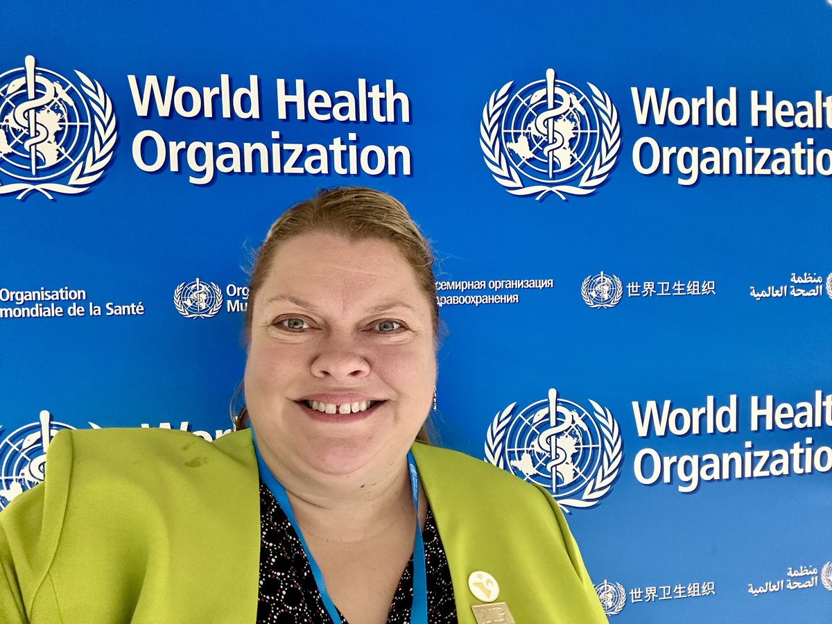 RNAO's tweet photo. Member Valerie Rzepka (@reliefnurse) is #RNAOProud with her #NP pin secured to her blazer at a @WHO event. 

Share your photos with us - learn more: https://t.co/eZAvr9OeUI https://t.co/wZfOpXx9oT