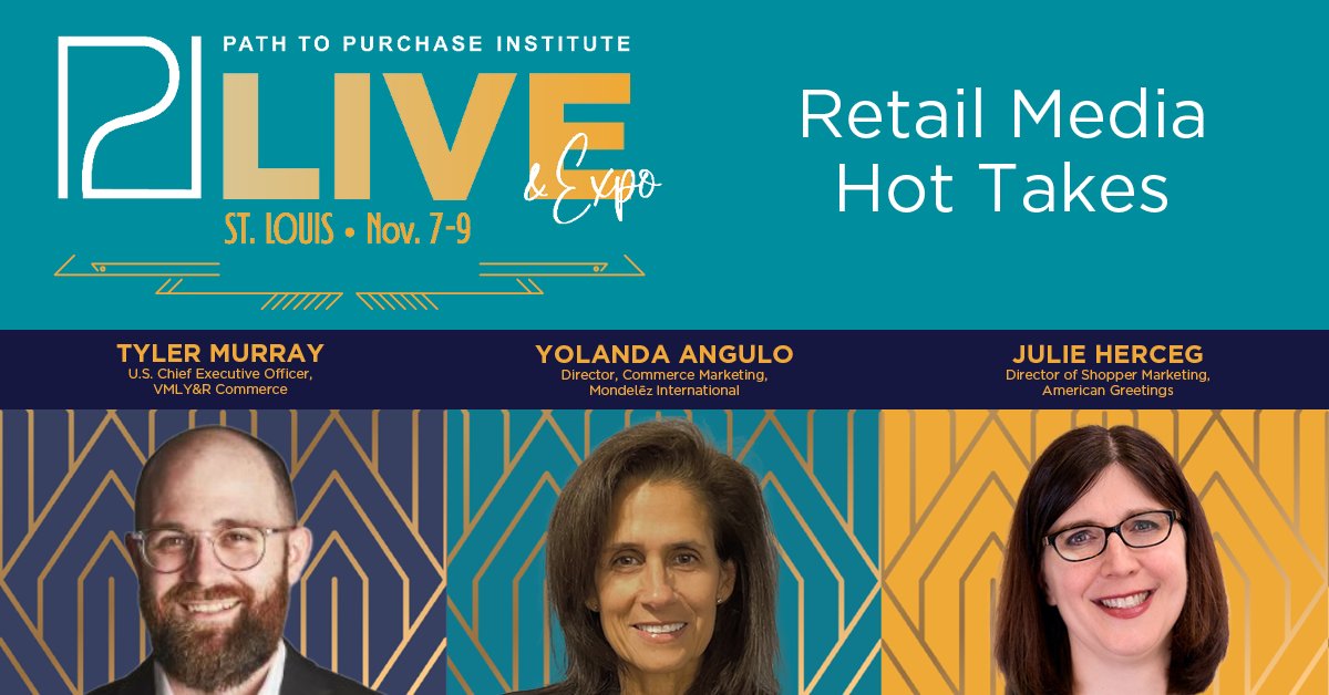 VMLY&R (@vmlyr) on Twitter photo Starting soon at #P2PILIVE: Join Yolanda Angulo from <a href="/MDLZ/">Mondelēz Intl</a>, Julie Herceg from <a href="/amgreetings/">American Greetings</a>, and #VMLYRCommerce US CEO <a href="/TyFi/">Tyler Murray</a> for a lively debate on retail media—full of hot takes on how brands can best navigate rapidly changing ecosystems and drive exponential ROI into next year. Starting soon at #P2PILIVE: Join Yolanda Angulo from <a href="/MDLZ/">Mondelēz Intl</a>, Julie Herceg from <a href="/amgreetings/">American Greetings</a>, and #VMLYRCommerce US CEO <a href="/TyFi/">Tyler Murray</a> for a lively debate on retail media—full of hot takes on how brands can best navigate rapidly changing ecosystems and drive exponential ROI into next year.