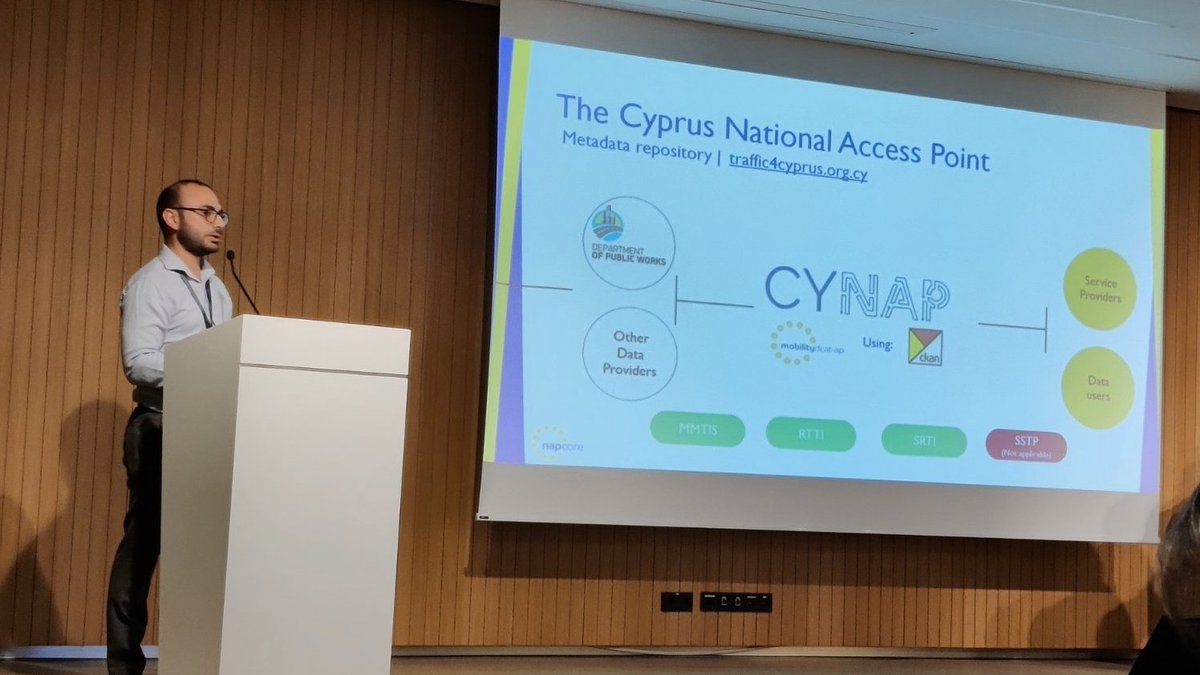 Just wrapped up an amazing time at #MobilityDataDays2023 in Budapest! Presented on the newly launched #CyNAP and how we at #KIOSCoE have used KPIs to achieve high maturity. Grateful for the insights and connections made. #NAPCORE
