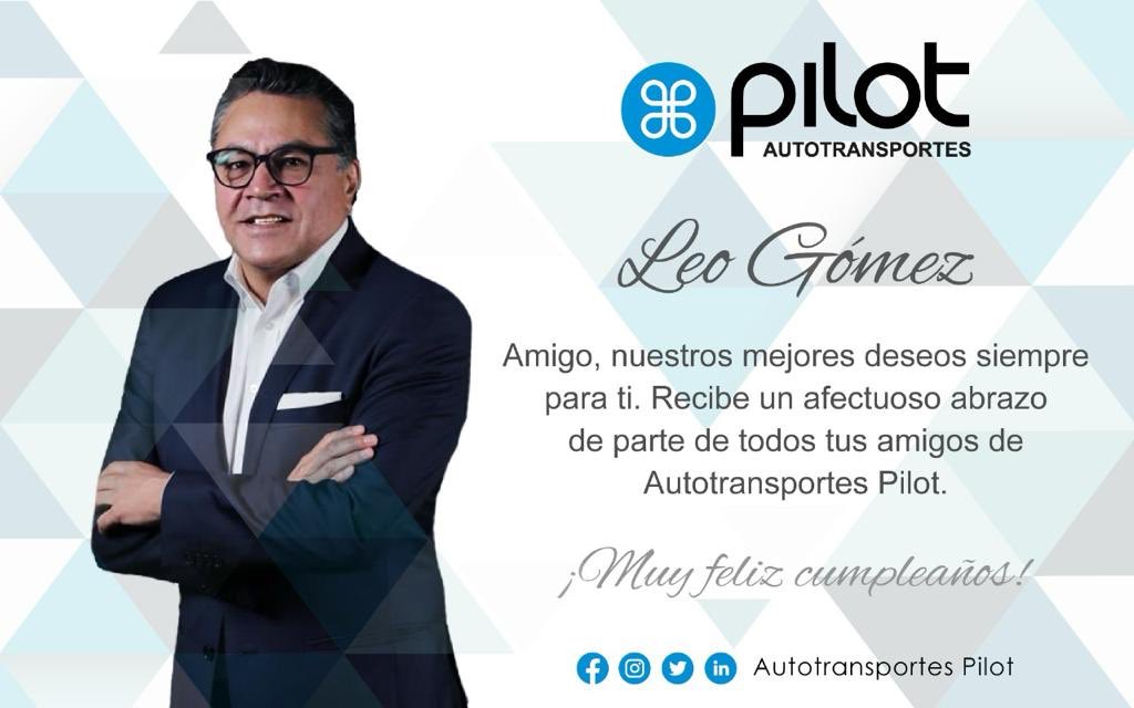 AutotransportesPilot (@atpilotmx) on Twitter photo ¡Un abrazo enorme estimado <a href="/lgomezvargas/">Leonardo Gómez Vargas</a> . Que sea un año de salud y bendiciones! ¡Un abrazo enorme estimado <a href="/lgomezvargas/">Leonardo Gómez Vargas</a> . Que sea un año de salud y bendiciones!