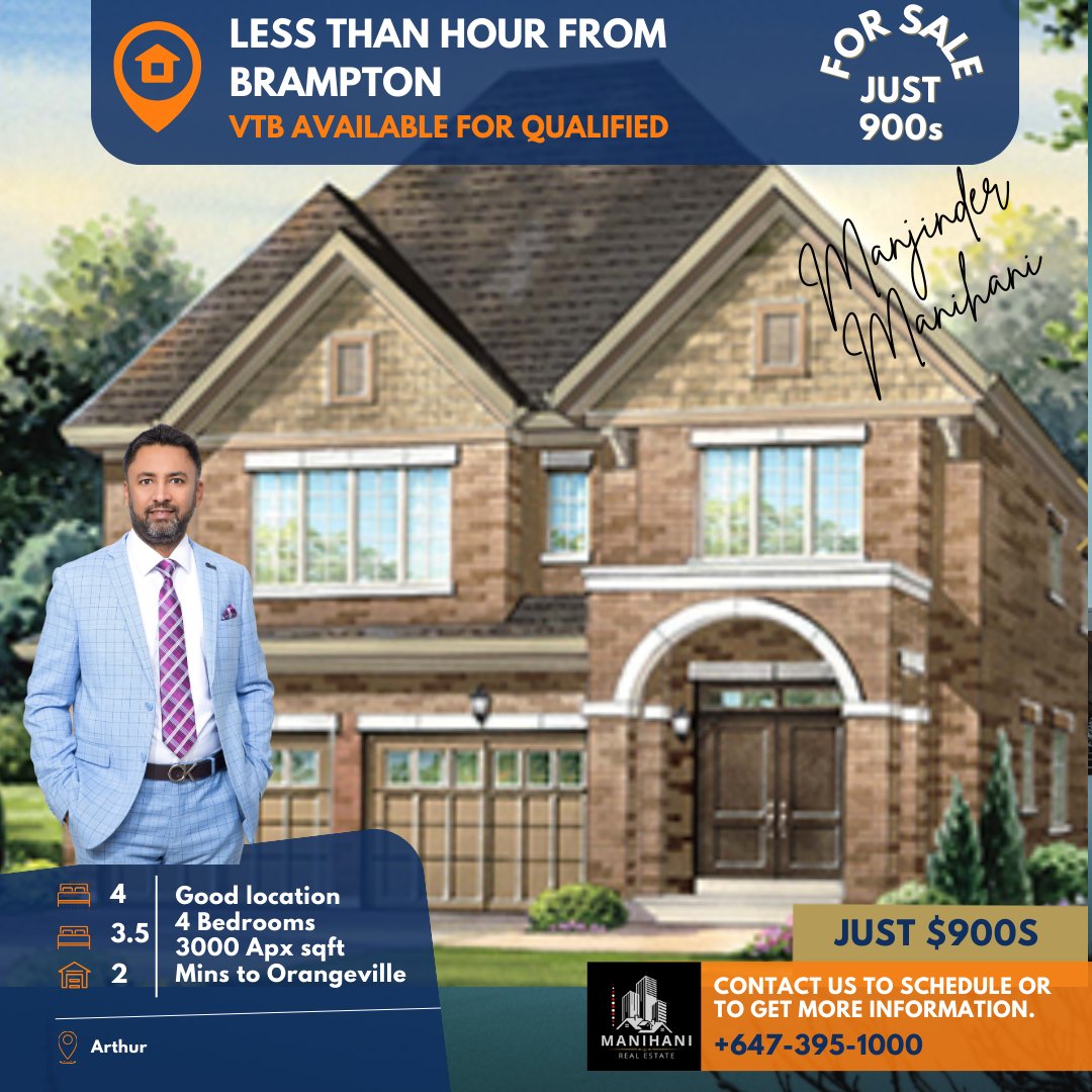 Don't have a DOWNPAYMENT ready ❓
VTB available 👜

Real Estate Agent
Homelife Miracle Realty Ltd, Brokerage

#VTB #downpayment #support #money #help #buynow #brampton #peel #vendortakeback #mortgage #assistance #neargta #actnow #detachhome #buywithus #manjinder #toprealtor