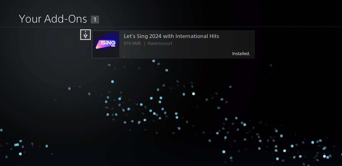 bennyme's tweet photo. @Yuluga @letssinggame In my case I installed the add-on and after that I had all the 35 songs in the game. The VIP PASS is missing... https://t.co/C3pyHScNeY
