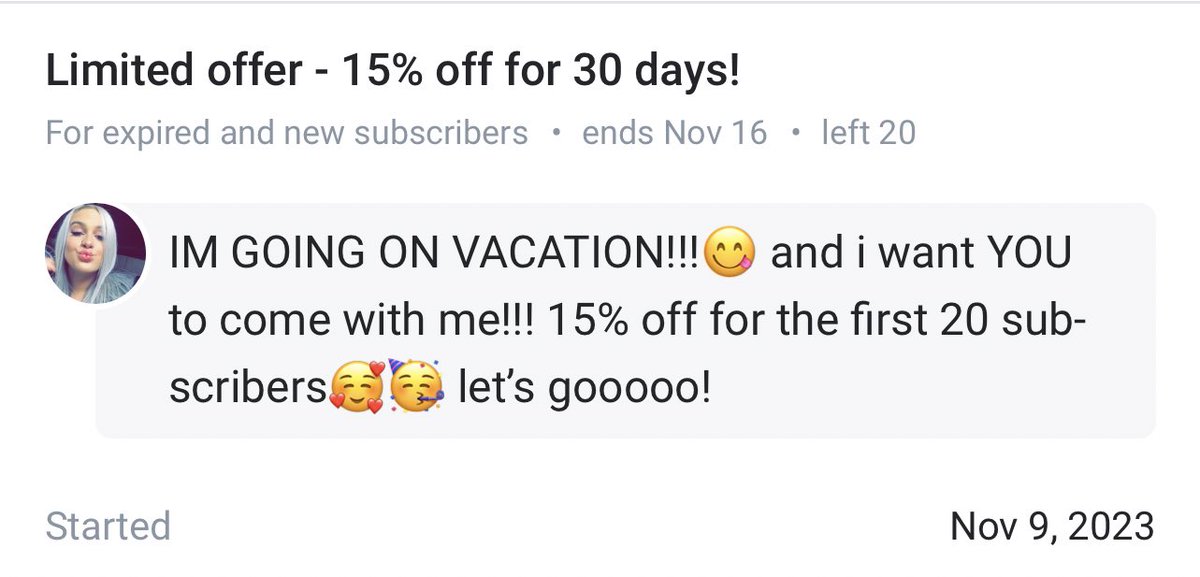 urlocalh0_'s tweet photo. haven’t posted in a minute butttt i’m BACK!! and i’m going on a trip🫣😋 make sure you subscribe so you can come along with me and join my adventures🎥😉 only $12.75 for a whole month!!! see u there :) https://t.co/PBRaGORBYw