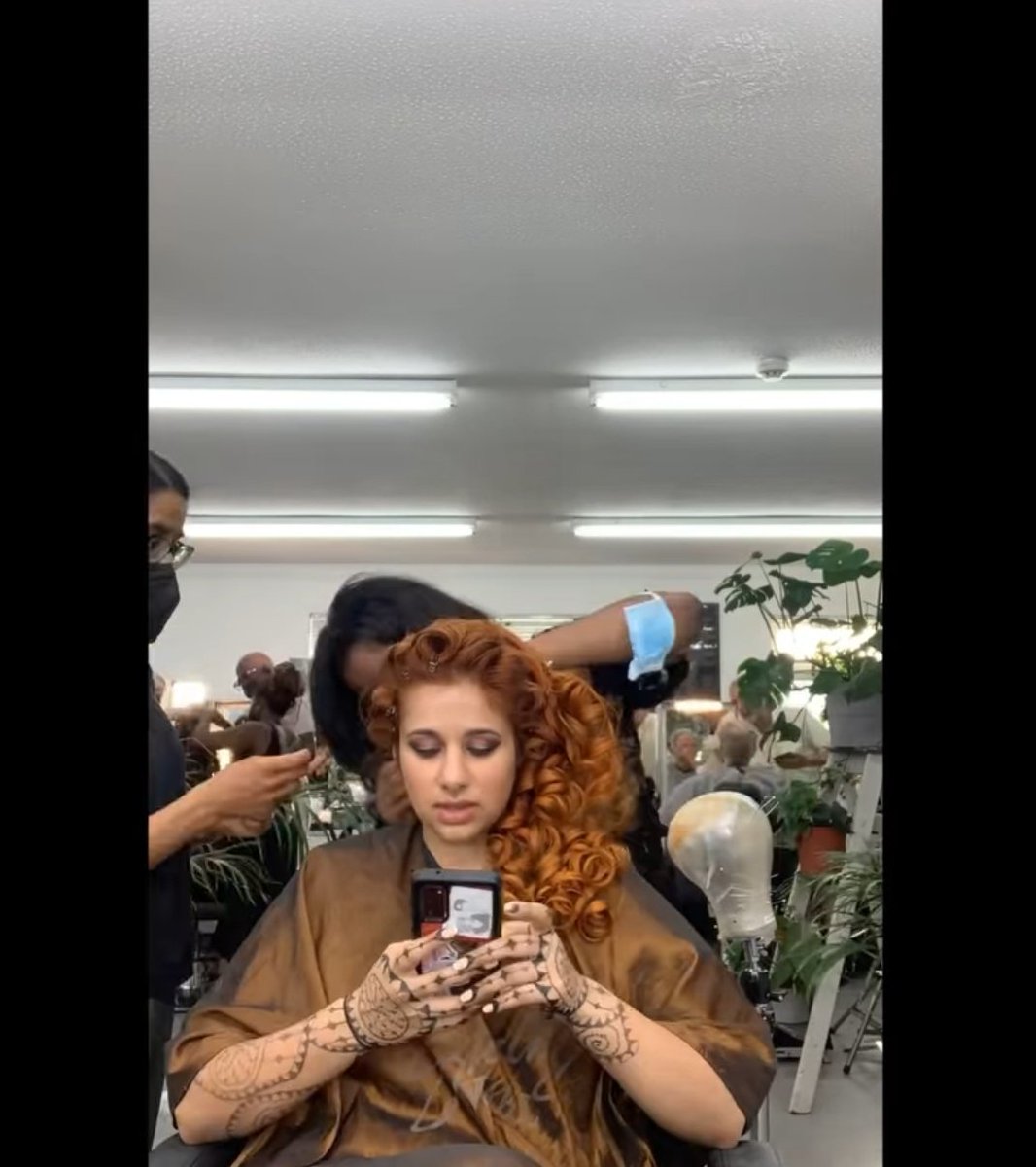 Heather Dapaah shared a picture and a video of the beautiful Safiyya Ingar behind the scenes of The Witcher season 3!