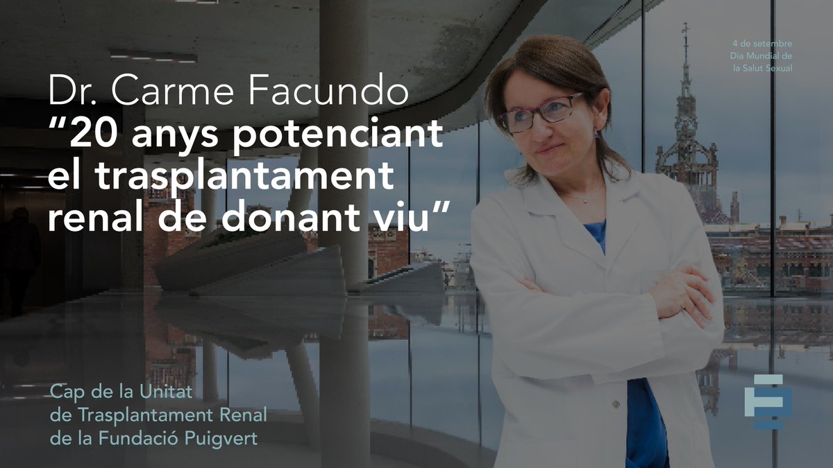 Fundació Puigvert Barcelona (@fpuigvert) on Twitter photo Agraïm <a href="/ONT_esp/">Organización Nacional de Trasplantes</a> la confiança dipositada en nosaltres per a fomentar el #trasplantamentrenal de #donantviu durant aquests 20 anys amb #CursosPuigvert, i als i a les pacients que ens han acompanyat amb les seves experiències🙌
Llegir👉 fundacio-puigvert.es/ca/donants-viu…
#NefroPuigvert #OCATT Agraïm <a href="/ONT_esp/">Organización Nacional de Trasplantes</a> la confiança dipositada en nosaltres per a fomentar el #trasplantamentrenal de #donantviu durant aquests 20 anys amb #CursosPuigvert, i als i a les pacients que ens han acompanyat amb les seves experiències🙌
Llegir👉 fundacio-puigvert.es/ca/donants-viu…
#NefroPuigvert #OCATT