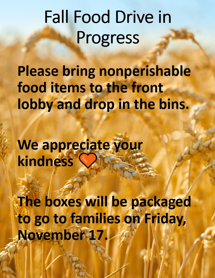 Fall Food Drive
