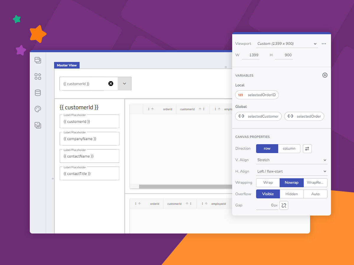 Big News: latest App Builder™ release introduces a cutting-edge feature set! 🎉

You’re now enabled to achieve excellent UIs and go beyond with concepts like #Variables, #StateManagement, and #EventActions. Scale your data-driven apps with unmatched dynamics &amp; performance...