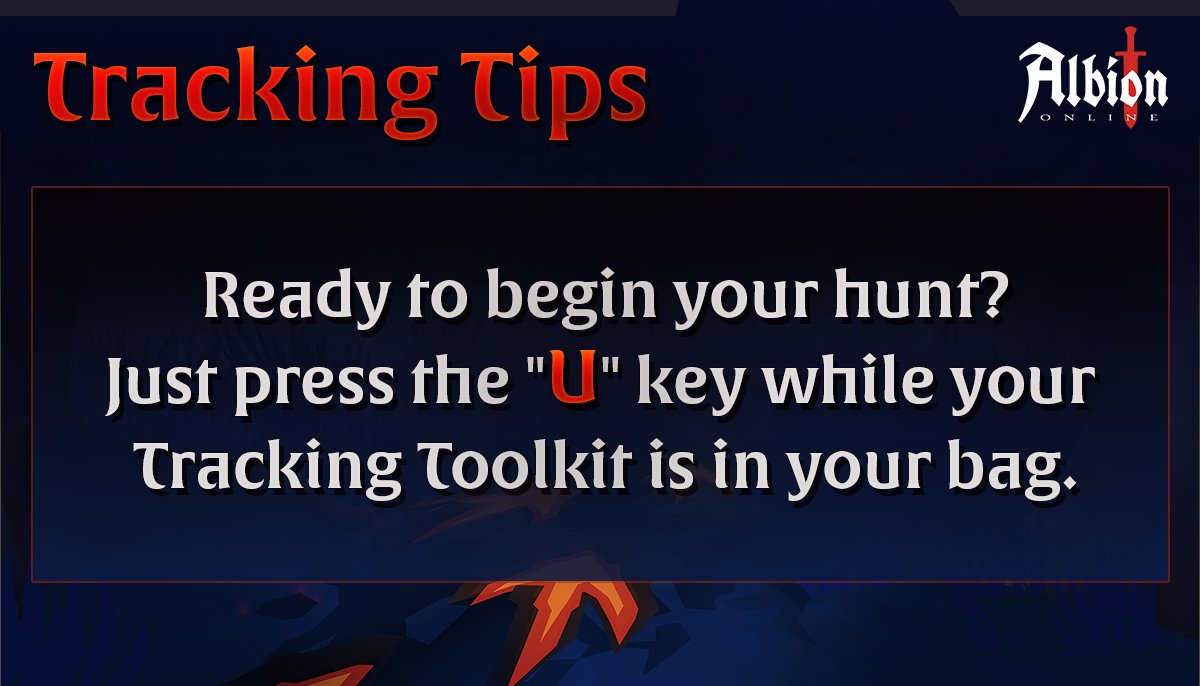 Albion Online, TRACKING