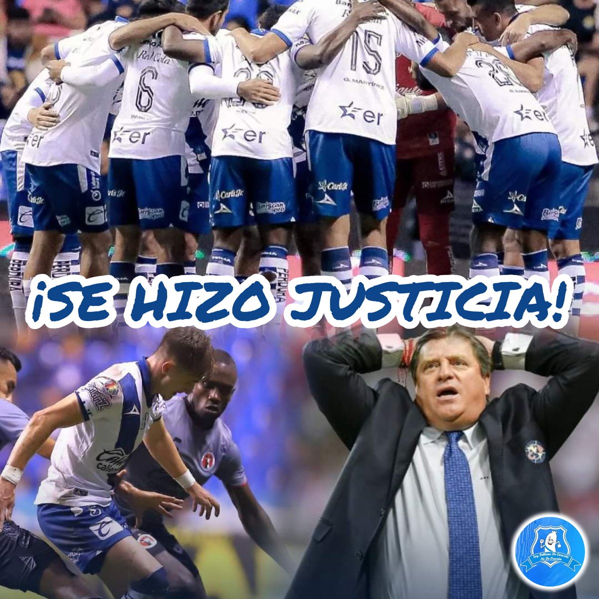 PoblanoDeCora's tweet photo. ¡𝕊𝔼 ℍ𝕀ℤ𝕆 𝕁𝕌𝕊𝕋𝕀ℂ𝕀𝔸! 👏🏻🎽

El TAS de la FIFA le quita los 3 puntos a Xolos que le había dado la Liga MX por una supuesta alineación indebida y se los regresa a Puebla .
🎽⚪️🔵👏🏻 https://t.co/RHtxOVP77T