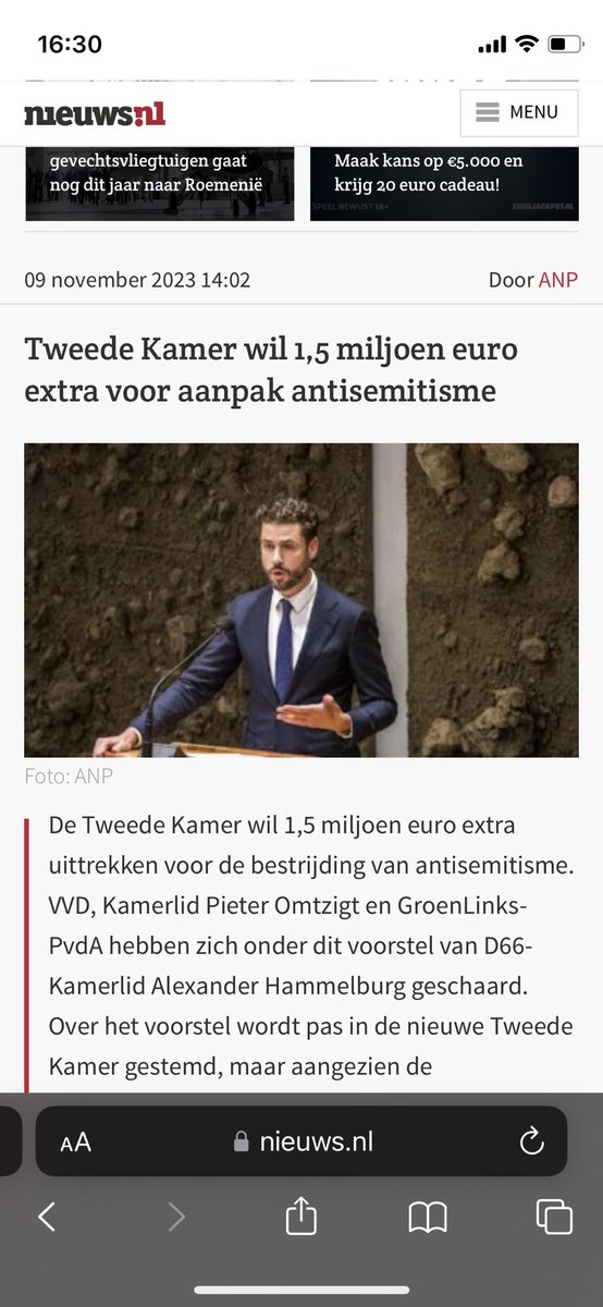 Zeg nee tegen #antisemitisme ✡️