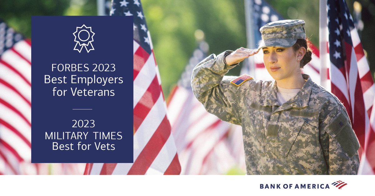 These recognitions demonstrate our unwavering commitment to supporting service members and their families as they transition to civilian life and build careers with our company. 

We’re proud to give back to those who have sacrificed so much --> bit.ly/40uM4lA