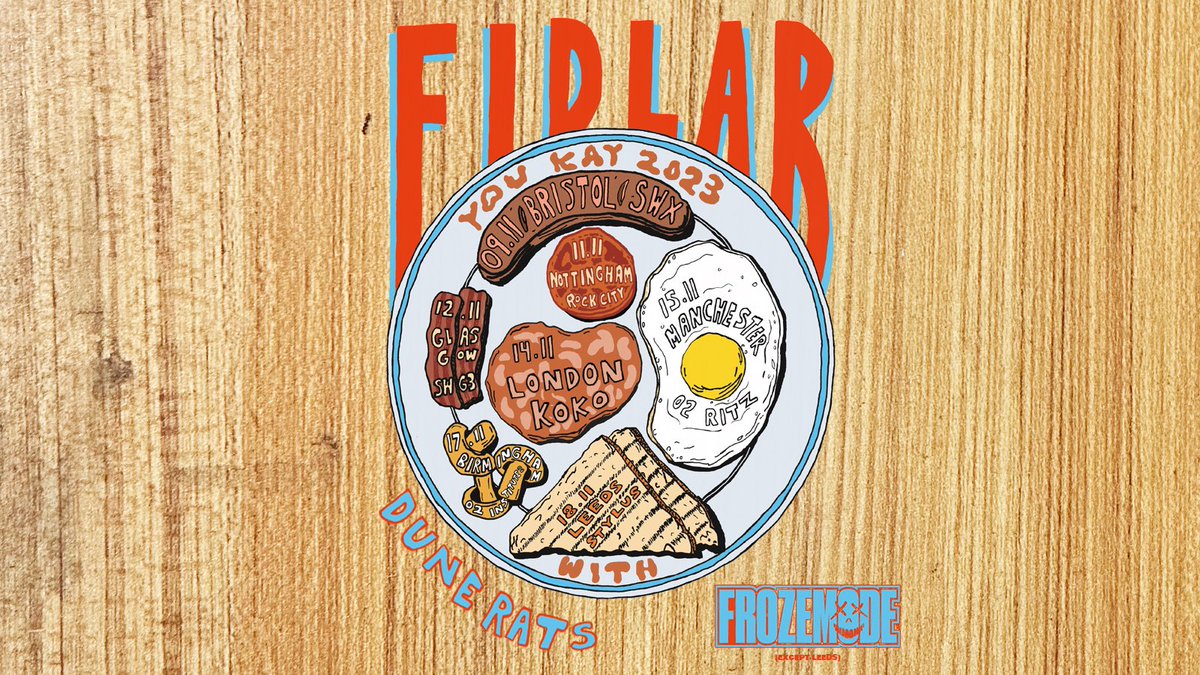 Reading & Leeds Fest (@officialrandl) on Twitter photo Catch <a href="/FIDLAR/">FIDLAR</a> on tour supported by <a href="/frozemode/">Frozemode</a> & <a href="/DUNERATSS/">DUNE RATS!</a> 🔥👀 Catch <a href="/FIDLAR/">FIDLAR</a> on tour supported by <a href="/frozemode/">Frozemode</a> & <a href="/DUNERATSS/">DUNE RATS!</a> 🔥👀