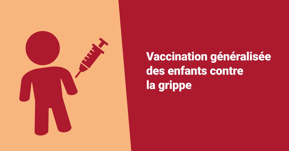 RevuePrescrire's tweet photo. Vaccination généralisée des enfants contre la grippe.

Une intervention qui semble démesurée pour moins de grippes et moins de consultations médicales pour syndrome grippal.

➡️https://t.co/q8I1rckNay https://t.co/jNHCKNKzQw