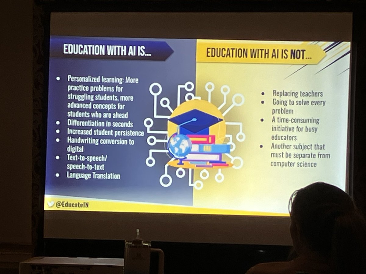 Some great conversations about AI best practices in education at #HECC2023