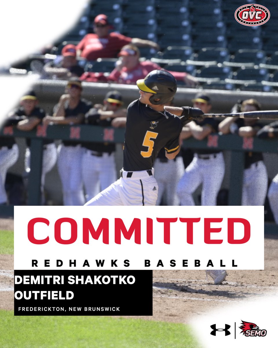 🚨 NEW REDHAWKS 🚨 

Outfielder Demitri Shakotko will join the Redhawks by way of Fredericton, New Brunswick in 2024 ‼️🇨🇦⚾️ 

#FeelinRowdy