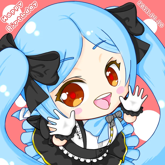 イオリンお誕生日おめでとうとても素直なリアクションとちょっといたずら好きな所が大好きこれからの活動もイオリン自身が楽しんでそして楽しませてくれると嬉しいですずっと応援してます!#ヤマトイオリお誕生日#イオリの森美術館 