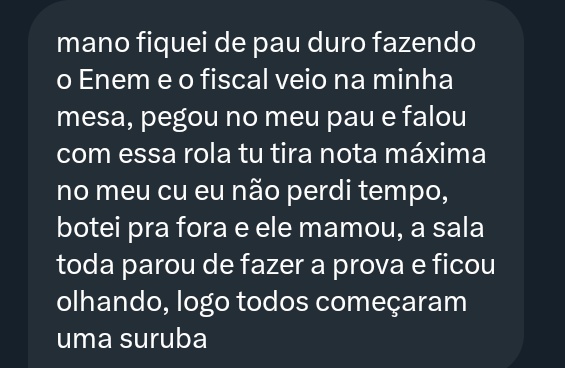 RelatosHL's tweet photo. relatos do enem... 
-🫀 https://t.co/7wfuHFkMpX