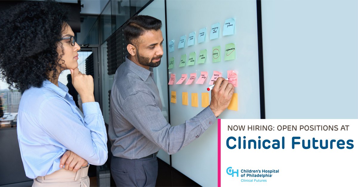 As a @CHOP_Research Center of Emphasis, one of the largest #pediatricresearch institutes in the country, we are committed to improving the care delivered to children. Interested in working with us? Explore our current #careeropportunities here: bit.ly/3qxj4eO