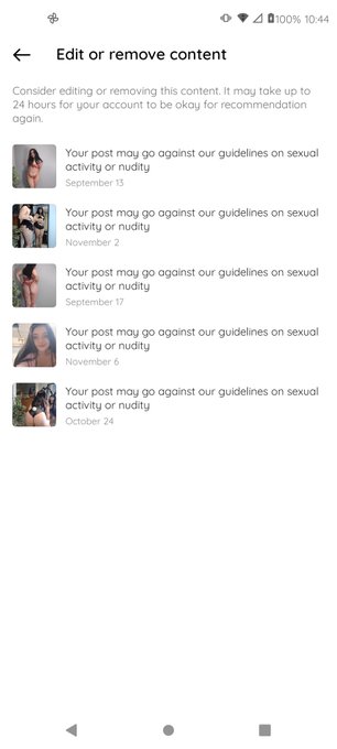 Reported over a phat ass 😂 and I have 4 more accounts already. 🤷&zwj;♀️ https://t.co/rDNb7LQ9Ou