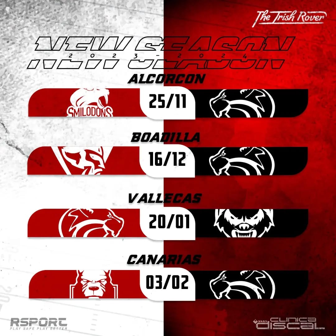 MadridCapitals's tweet photo. 🚨¡Empezamos la temporada!🚨

Esta temporada va a ser muy especial porque jugaremos por primera vez Serie B

Os dejamos aquí nuestro calendario con la esperanza e ilusión de teneros a todos vosotros apoyándonos en esta emocionante temporada

@TheIrishRoverM 
#GoCaps https://t.co/J0p8zTNtNq