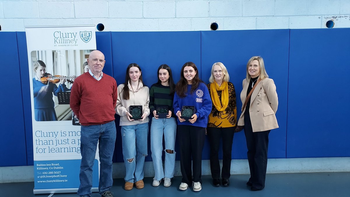 StJosephOfCluny's tweet photo. We were delighted to hold our Ceremony of Achievement today to honor our students who received over 600 points in their Leaving Certificate from the Class of 2023 alongside our Junior Certificate subject awards. We are so proud of each and everyone of you! @lecheiletrust1 https://t.co/oHjnhEV631