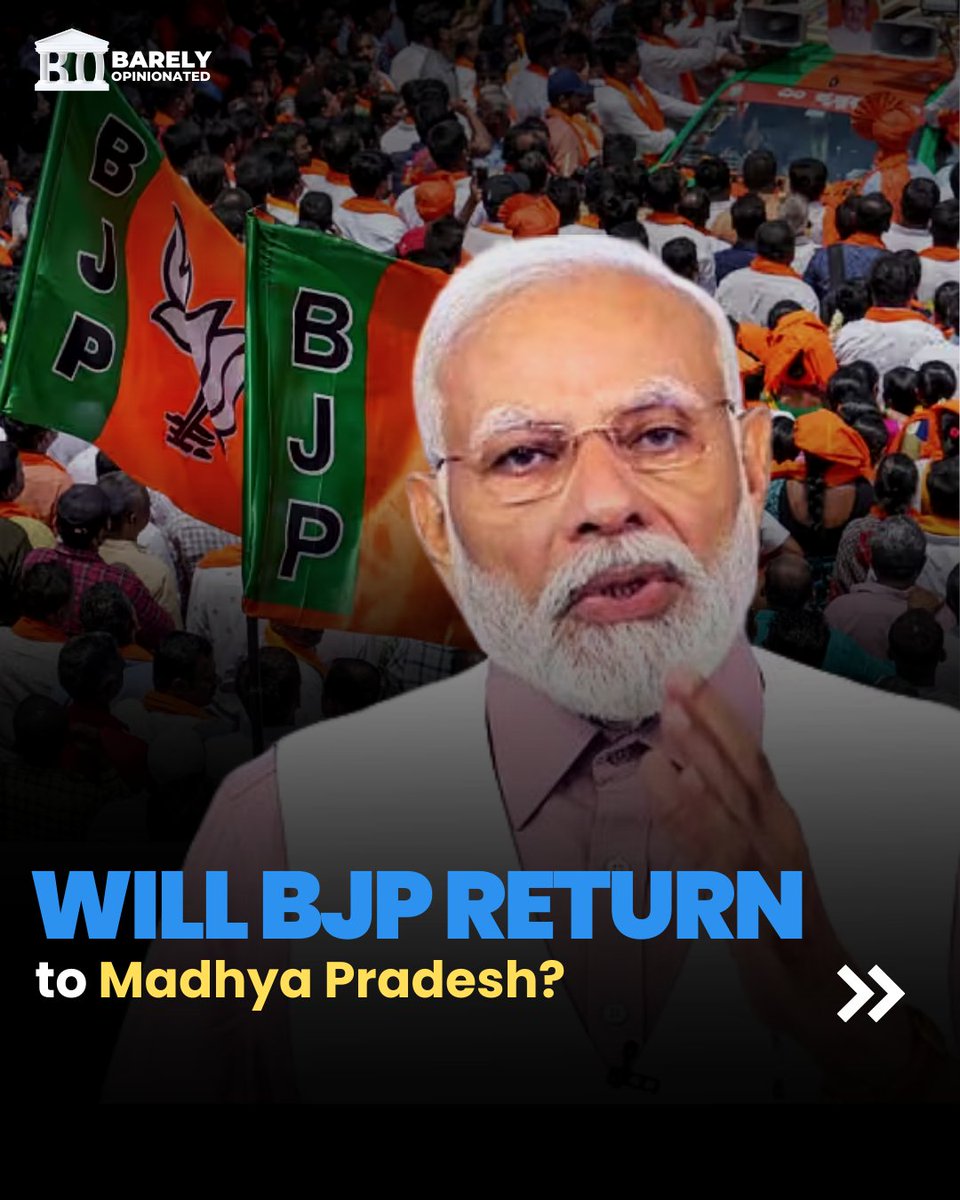 BrlyOptd's tweet image. 🗳️#ElectionInsights: The buzz is real for the upcoming Assembly Elections 2023! 📊 Let's dive into the projections:

🔵 Madhya Pradesh: The winds seem to favor BJP, eyeing a solid majority with 153 seats according to Times Now. Congress might secure 58 seats, but the majority
