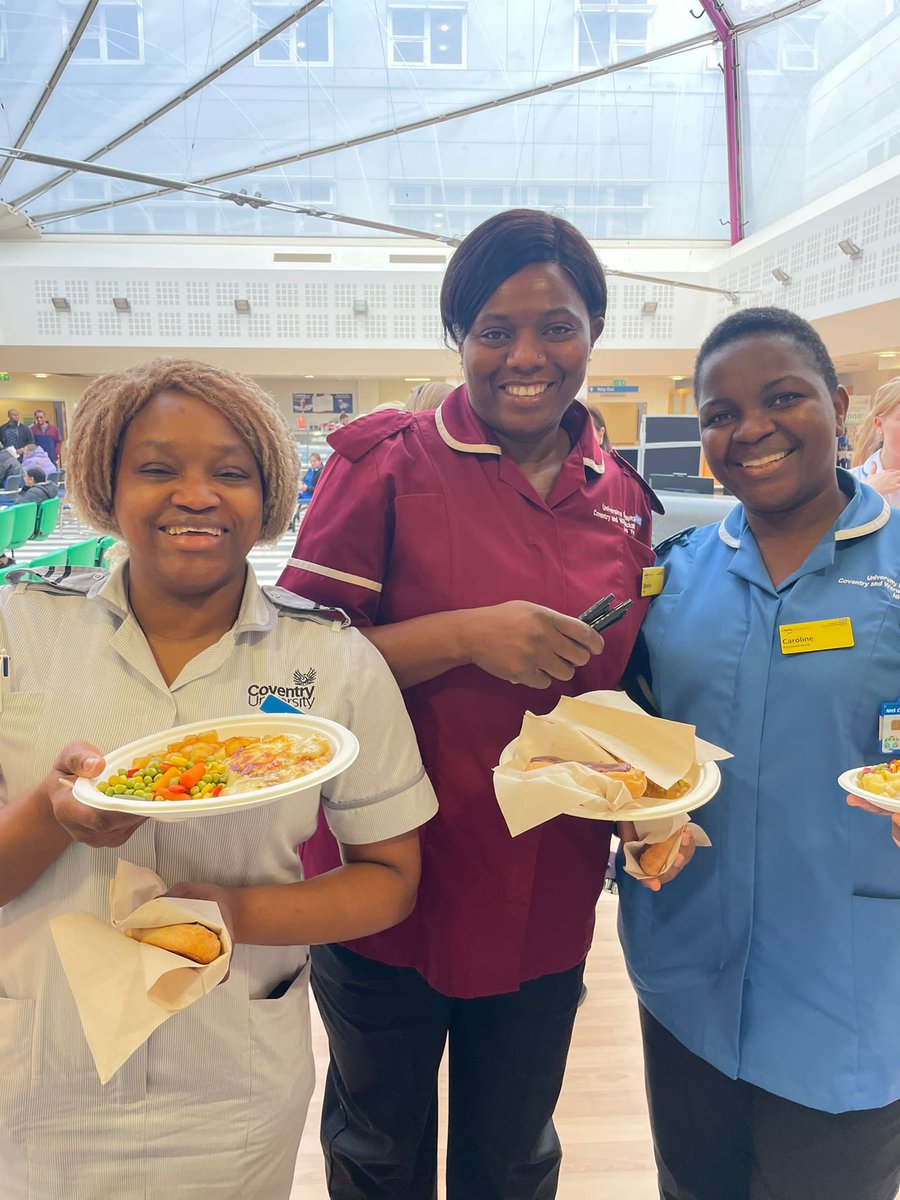 UHCWDietitians's tweet photo. Another busy day discussing malnutrition @nhsuhcw as part of #UKMAW2023. Thank you @apetitouk for providing some lovely meals for staff and visitors π itβs our last day tomorrow π
#whywait #whyweight 1/2 https://t.co/CNiAs9VbuA