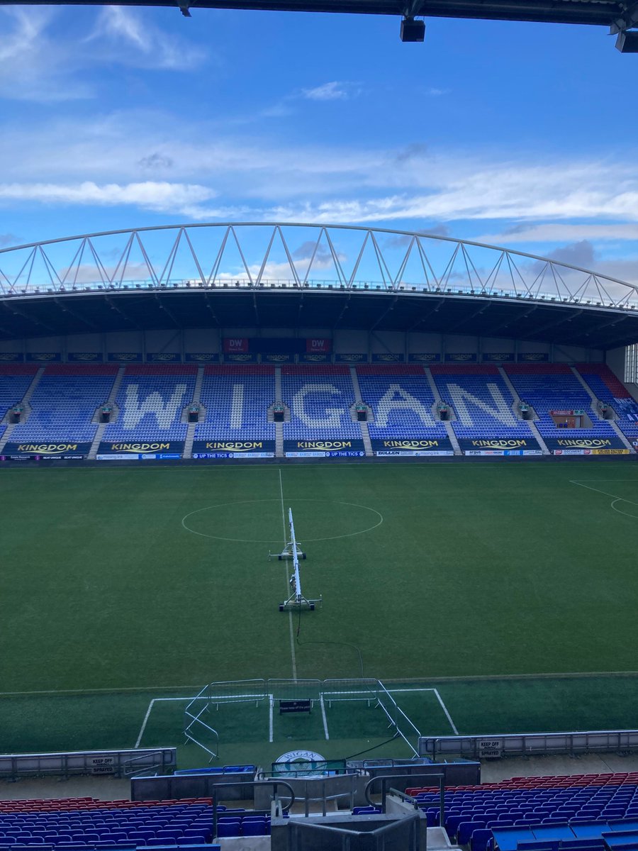 As part of Get Career Ready week, our L5 Sport Business Management &amp; Sport Marketing students went behind the scenes at DW stadium. They got valuable insight into how the operations of two sporting clubs coincide with one another. Many thanks to Andy Birch for this opportunity!