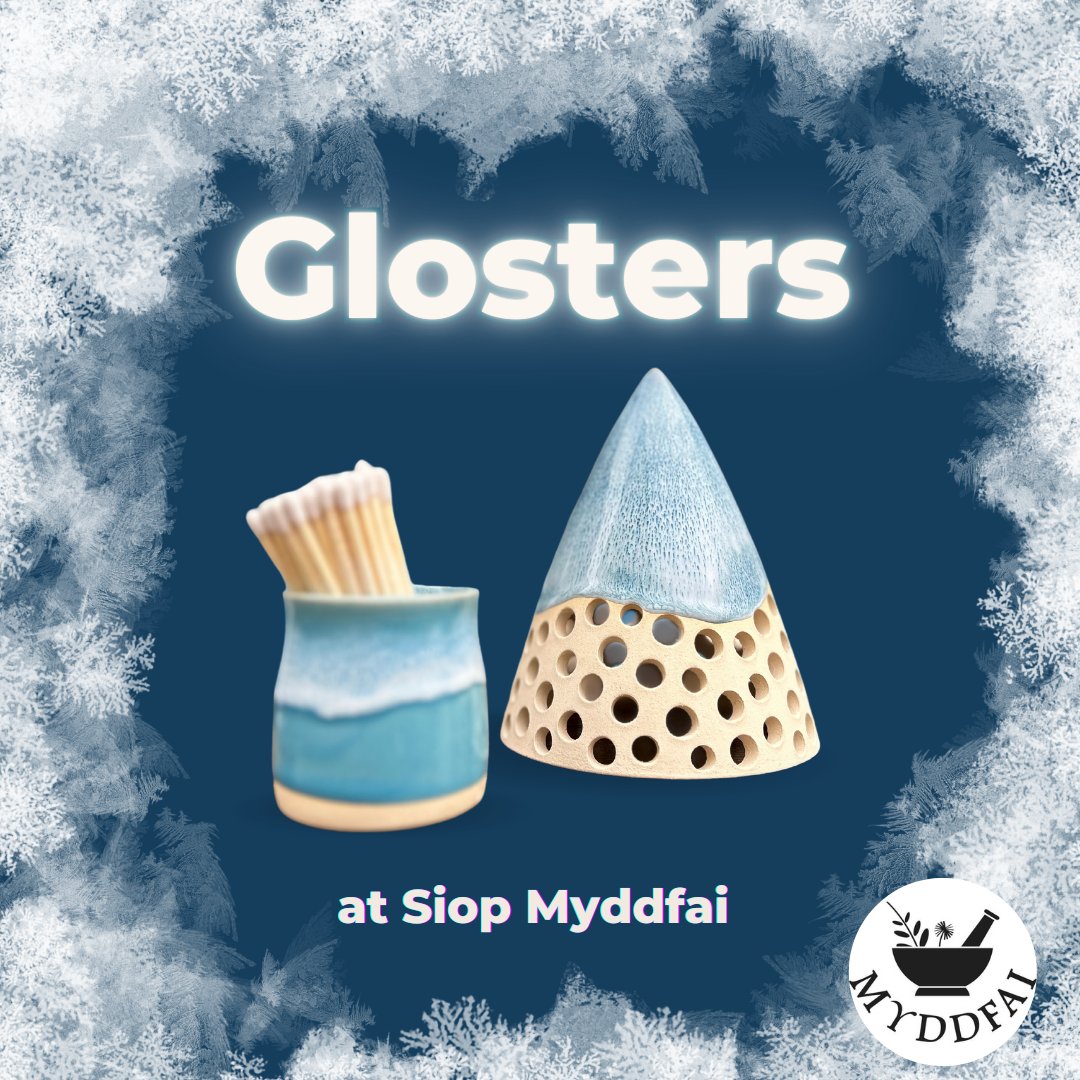 myddfai's tweet image. In store only 📷
Did you know that we have a Glosters range at Siop Myddfai? These wintry ceramics  create a perfect gorgeous atmosphere, paired with Myddfai products you can't go wrong! 📷
Available at our shops in Llandovery and Brecon only.
#Myddfai #SocialEnterprise #glosters