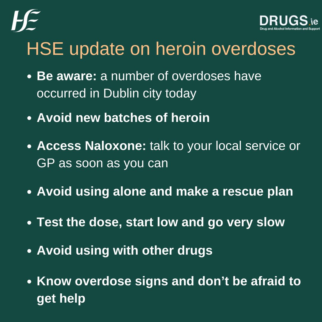 HSE Drugs.ie tweet media