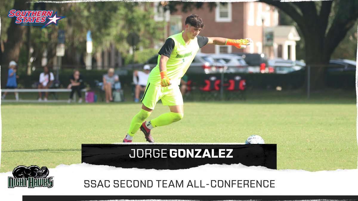 Congratulations to our Keeper, Jorge Gonzalez for making this year's @ssacsports Second team All-Conference! 

Gonzalez is the first person in program history to receive the award in our SSAC journey!