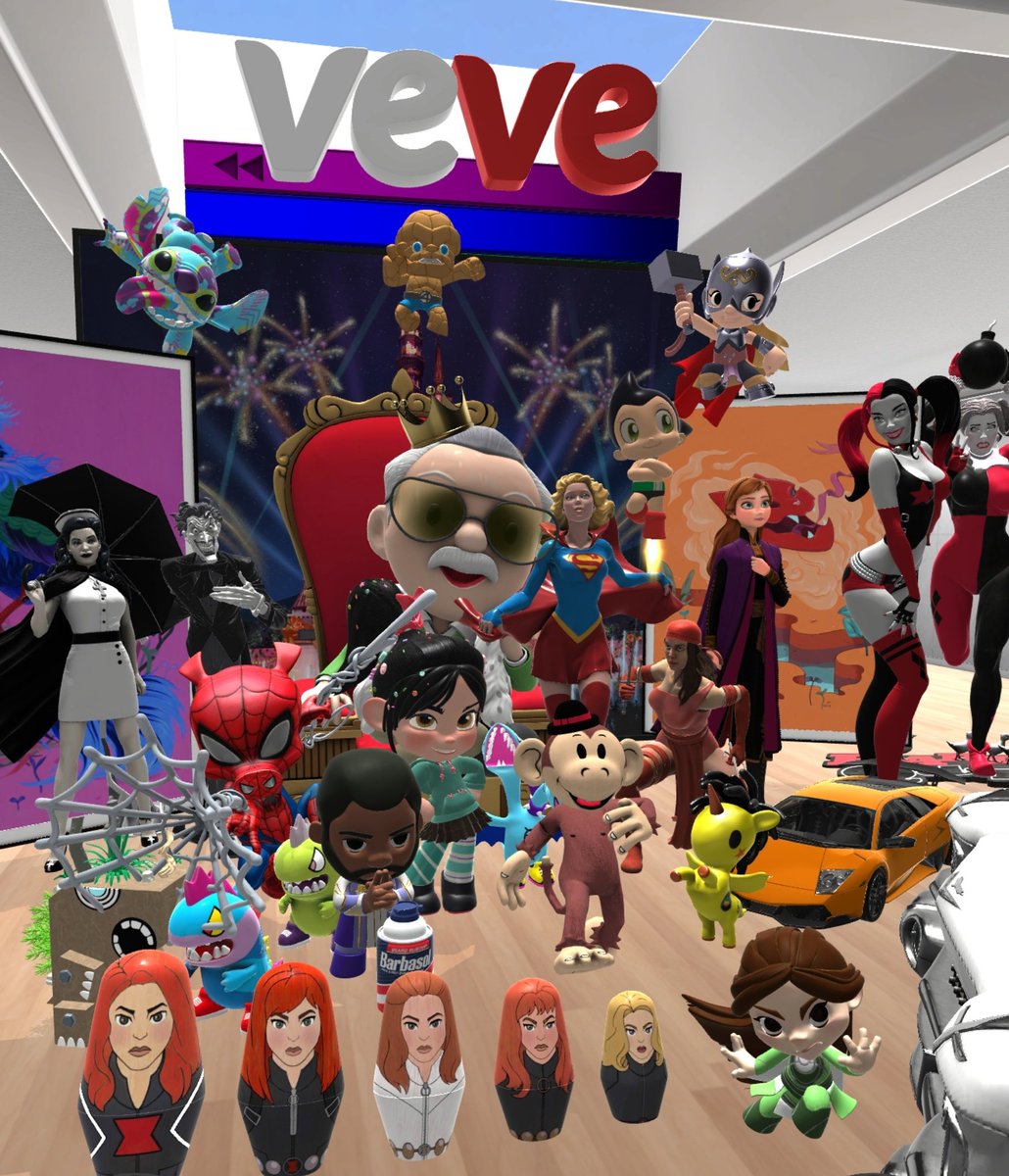 Veve Digital Collectibles 🤍❤️ #CollectorsAtHeart #veve #vevefam #WebVCollective #VeVeVerse 👑👑👑