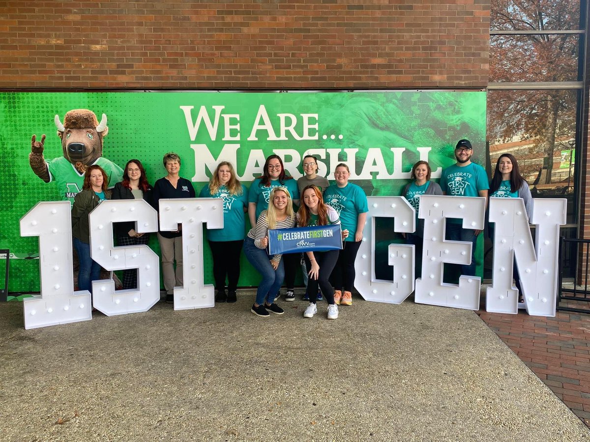 SSSMarshallU's tweet image. First Gen Day was a blast! Thank you all for stopping by yesterday. Check out our Facebook page for the selfie signs pictures and more 💚 @ Student Support Services at Marshall University 

#sssmarshallu #wvtrio #IAmFirstGen #FirstInTheHerd #CelebrateFirstGen