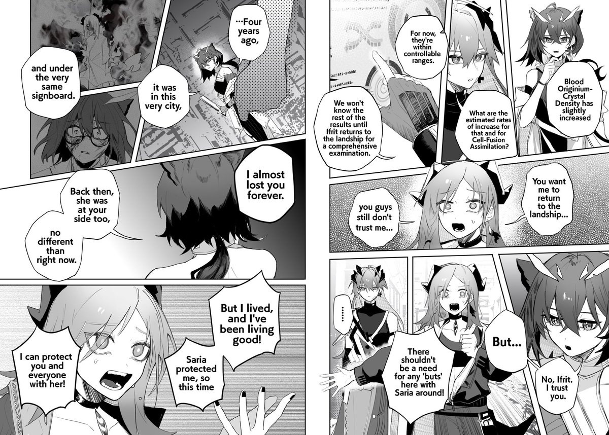 Lone Trail Comic
I've drawn out my favorite parts of the plot. Hope you like it!
#Arknights #Lonetrail
(1/2)