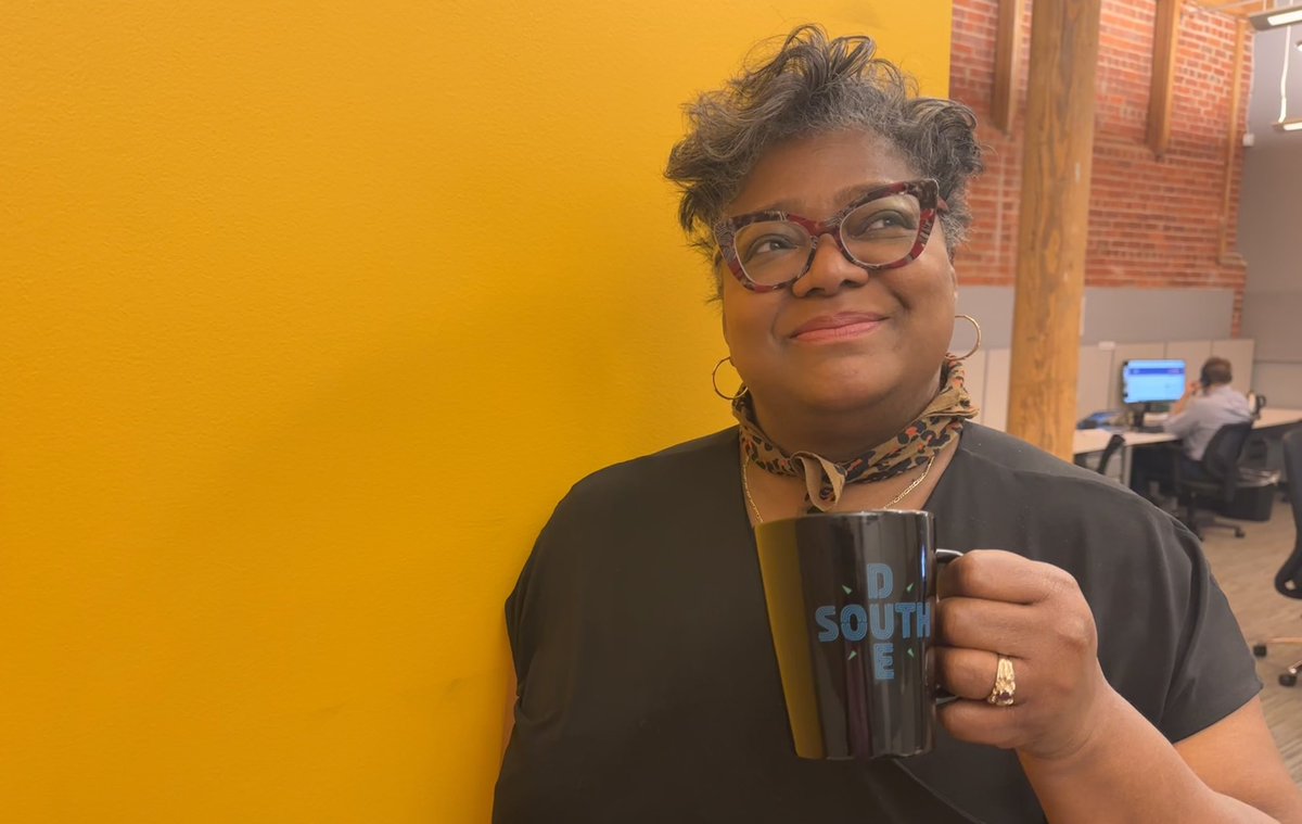 Who am I going to interview next on “Due South” <a href="/wunc/">WUNC</a> ? Check us out <a href="/j_tibs/">Jeff Tiberii</a> weekdays at 10! Donate wunc.org get a “Due South” mug!