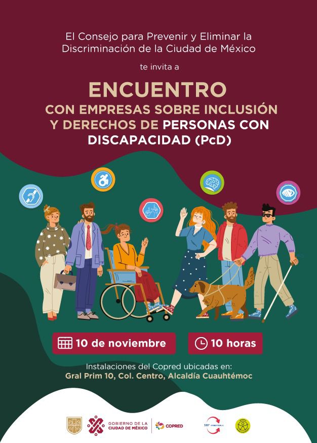 Nos vemos mañana, el 10 a las 10,  para dialogar sobre el  𝐃𝐞𝐫𝐞𝐜𝐡𝐨 𝐚𝐥 𝐓𝐫𝐚𝐛𝐚𝐣𝐨 en Condiciones Dignas" de nosotras las personas con discapacidad!
esta reforma por la inclusión es #OrgulloyDignidadPcD