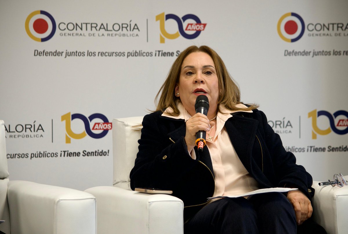 CGR_Colombia's tweet photo. “Tenemos unos beneficios para el país que a veces son incalculables. Unos beneficios sociales y del control fiscal que le sirven a la ciudadanía y sirven al mejoramiento de la gestión pública”, Mónica Certaín, Contralor intersectorial 10. #RendicionesCGR https://t.co/lUN5PrgcWP