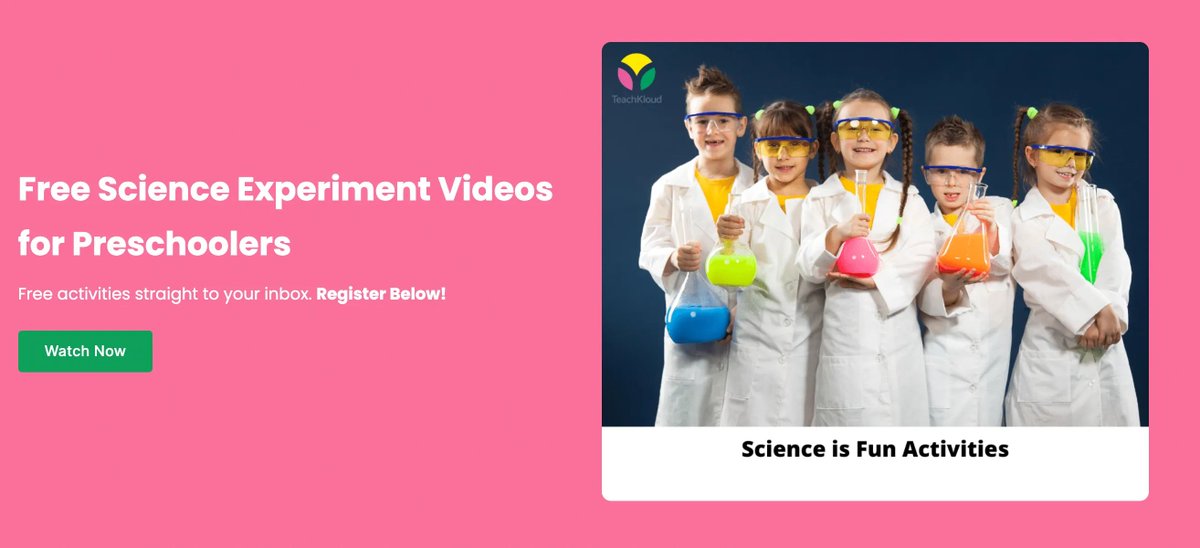 To celebrate world science day tomorrow, embark on a thrilling scientific journey with these free preschool science experiments here: buff.ly/43HGk8G 🚀🔬 

#PreschoolScience