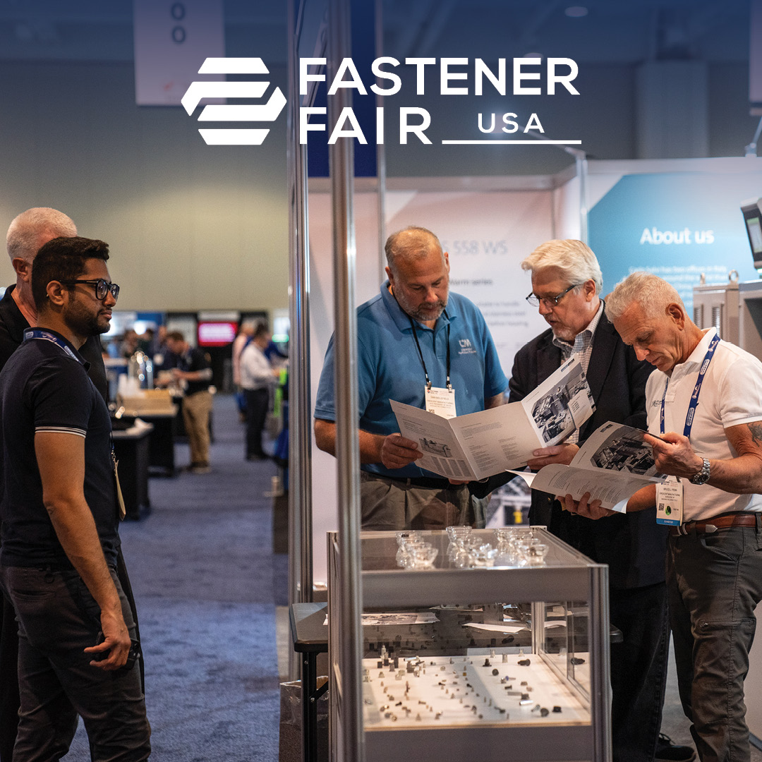 FastenerFairUSA's tweet image. Explore the latest innovations in the fastener industry at Fastener Fair USA! Join us May 22-23, 2024 in Cleveland, Ohio for the leading fastener tradeshow dedicated to the entire supply chain! fastenerfairusa24.com/Pre-register